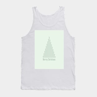 Copy of Striped Christmas tree Tank Top